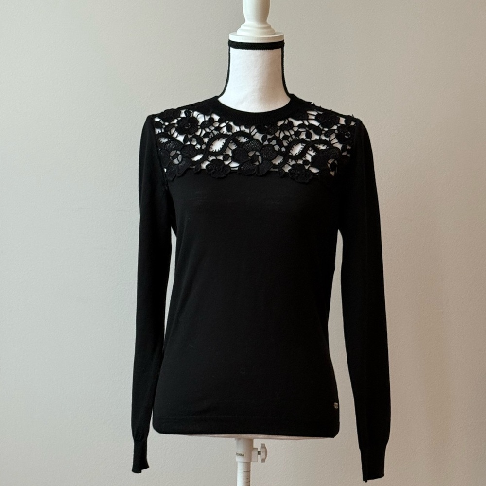 Ferragamo Italian virgin wool sweater